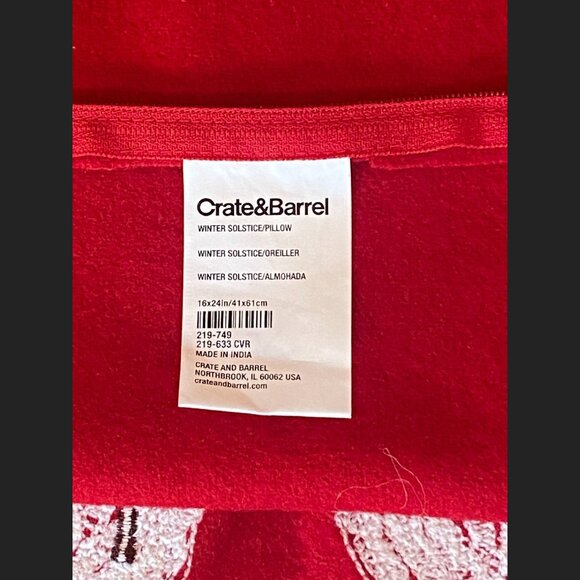 Crate and Barrel - Winter Solstice - Village - Felt Pillow Cover - Picture 7 of 7